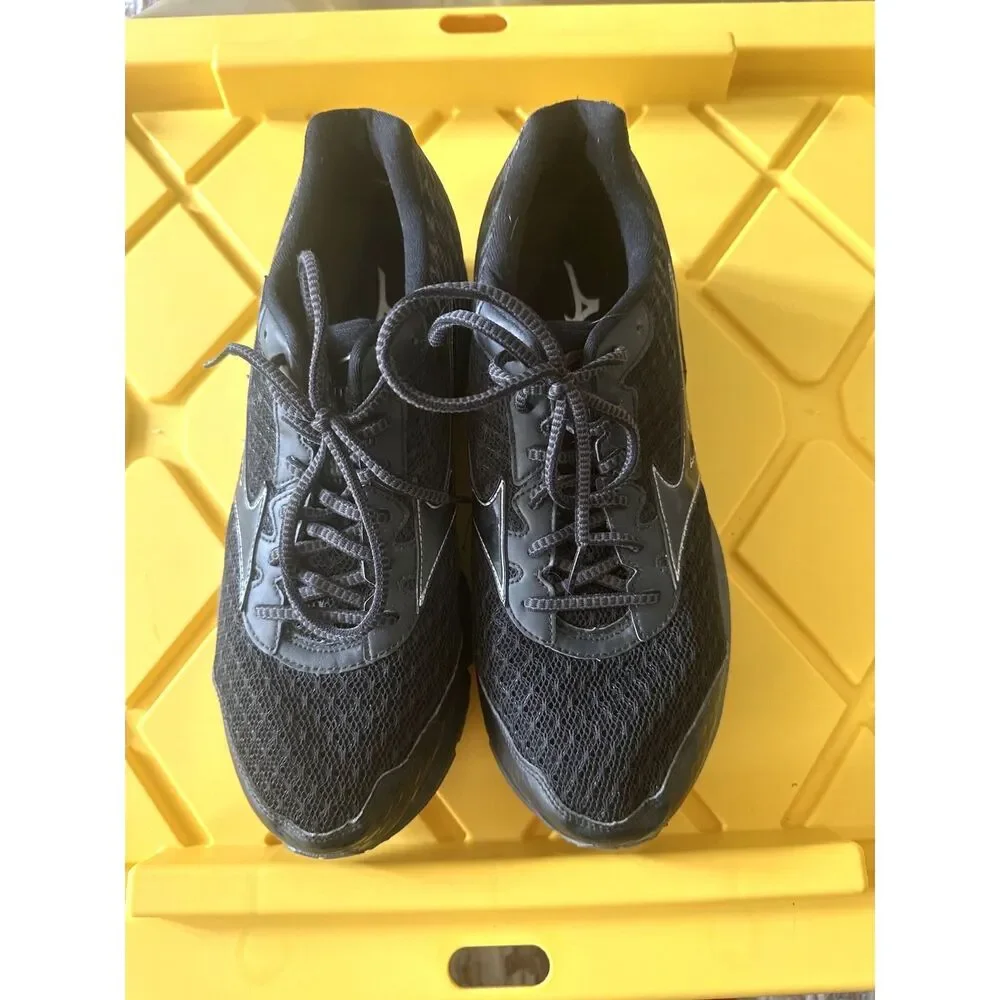 Mizuno Men's Wave Rider GTX Waterproof Running Shoes Black Size 10
